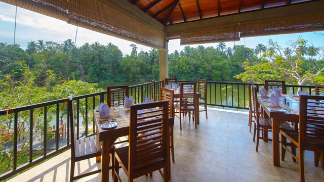 Dining area of Karunakarala